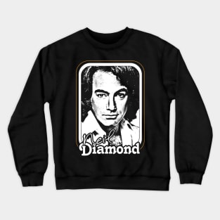 Neil Diamond /// Retro 1970s Fan Design Crewneck Sweatshirt